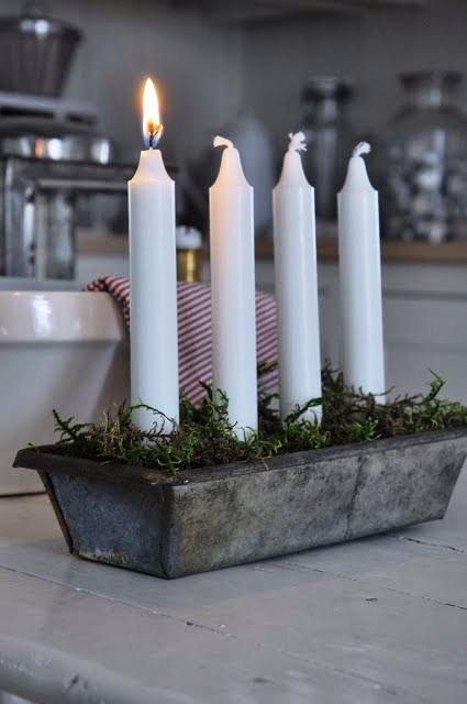 adventní svícny, adventní svíčky, návod, návod jak vyrobit adventní věnec, fotonávod věnec, vánoční věneček