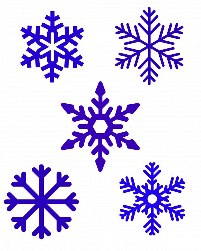 Sněhové vločky - vánoční vystřihovánky, vánoční dekorace, zdobení vánočního okna, vánoce, vánoční ozdoby, slupovací barvy na sklo, sněhové vločky, šablona, šablovy pro slupovací barvy na sklo, šablona vločky